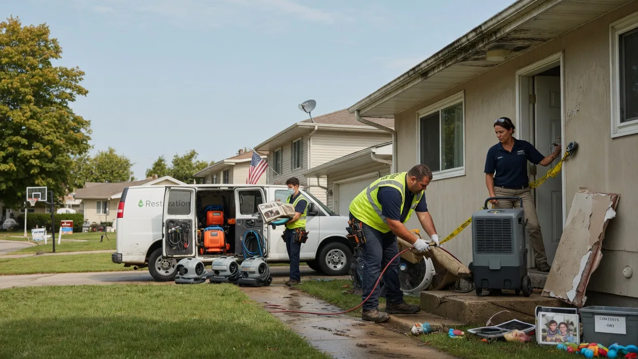 Water Damage Restoration in Ambrose, ND near me